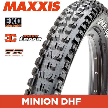 MaxxisMinion DHF - 29 X 2.30 Folding 60TPI EXO 3C MaxxTerra TR