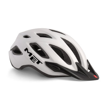 Met Crossover Helmet Matt White -