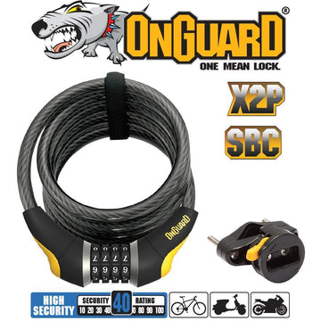 OnGuard Doberman Series - Coiled Combo - 185cmx12mm