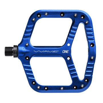 OneUp Components Wave Aluminium Pedal - Dark Blue