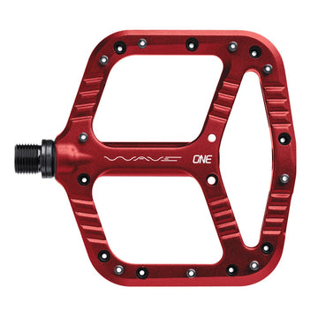 OneUp Components Wave Aluminium Pedal - Red
