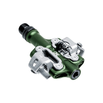OneUp Components SPD XC Clip Pedals - Dark Green