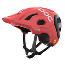 POC Tectal Race Mips Helmet - Ammolite Coral/Uranium Black Matte -
