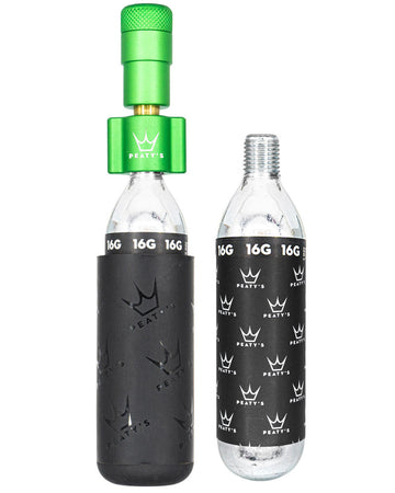 Peaty's CO2 Holeshot Inflator - ROAD (16g) - Emerald
