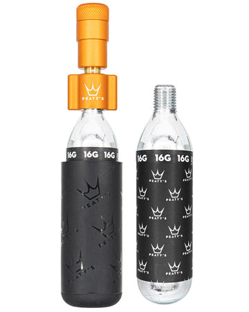 Peaty's CO2 Holeshot Inflator - ROAD (16g) - Mango