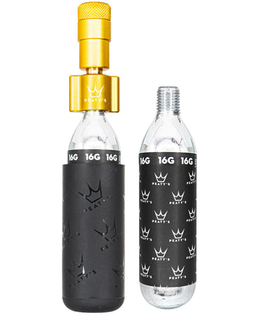Peaty's CO2 Holeshot Inflator - ROAD (16g) - Gold