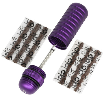 Peaty's TL Holeshot Puncture - Plugger Kit - Violet