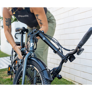 Pedal Dynamo 3 Electric Folding Bike - Charcoal