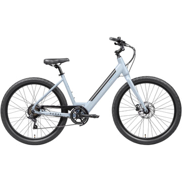 Breeze ST Electric Cruiser Bike - Gloss Pearl White -