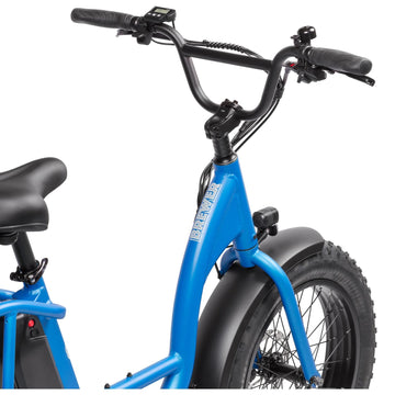Pedal Brewer Electric Cruiser Bike 468Wh - Reef Blue