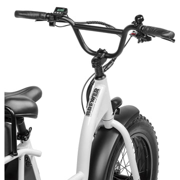 Pedal Brewer Electric Cruiser Bike 560Wh - White
