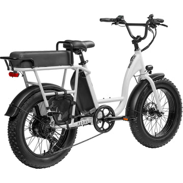 Pedal Brewer Electric Cruiser Bike 560Wh - White