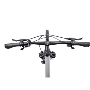 Pedal Hawk 2 Hybrid Bike - Gloss Cool Grey/Lilac -