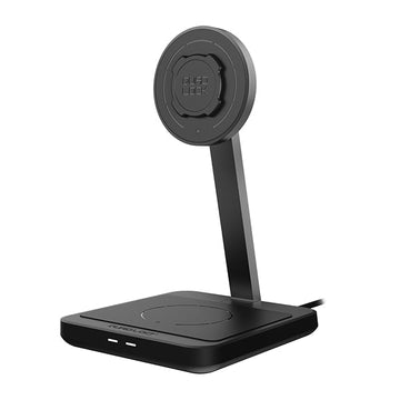 Quad Lock Dual Desk Mount Wireless Charger