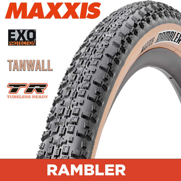 Maxxis Rambler - 700 X 45 Folding 60TPI EXO TR - Tan Wall Default Title