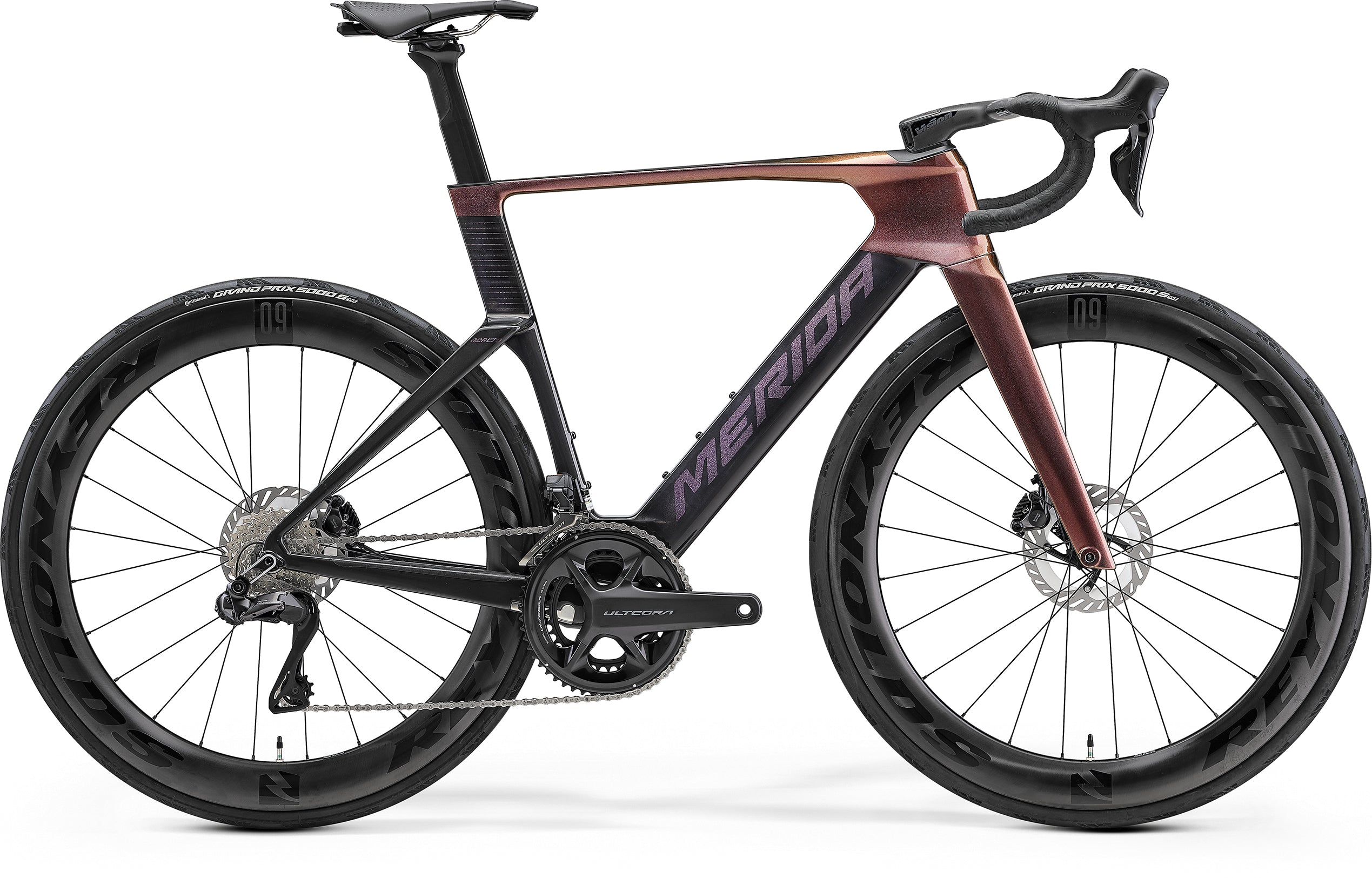 27 Merida Reacto 8000 Rainbow Purple/Black – Jonny Sprockets Bike Shop