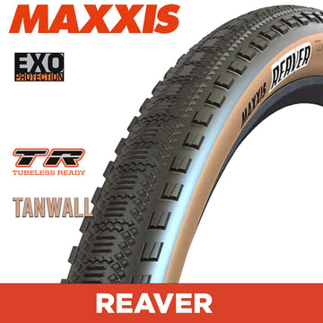 Maxxis Reaver - 700 X 45 Folding 120TPI EXO TR Tanwall