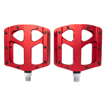 RYFE Pedals - DRAX - S/Bearing, Alloy Large Platform - RED