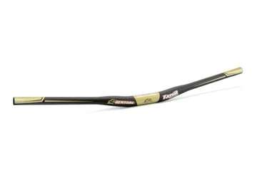 Renthal Fatbar Carbon 35 Riser Handlebar - 800mm - 30mm - Black/Gold - 35mm