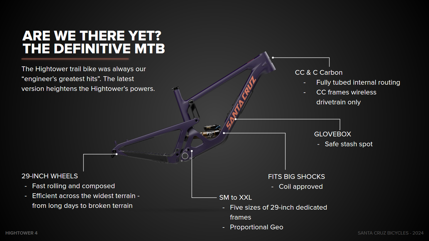 25 Santa Cruz Hightower 4 CC X0 AXS Kit Matte Deep Purple – Jonny