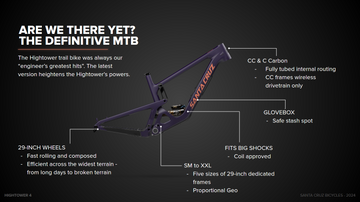 25 Santa Cruz Hightower 4 CC - XX AXS Kit RSV - Matte Deep Purple -