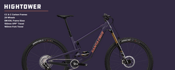 25 Santa Cruz Hightower 4 CC - XX AXS Kit RSV - Matte Deep Purple -