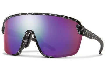 Smith Bobcat - Matte Black Marble Chromapop Violet Mirror
