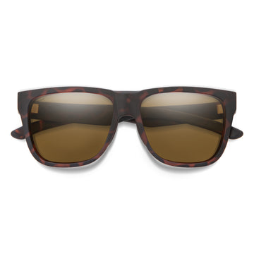 Smith Lowdown 2 Core Sunglasses - Matte Tortoise - Polarized Brown Lens