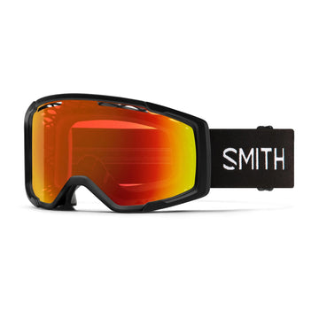 Smith Rhythm MTB Goggles - Black ChromaPop Everyday Red Mirror Lens