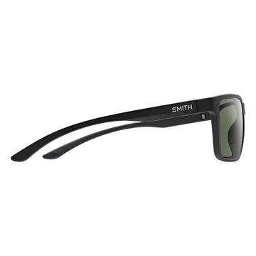 Smith Riptide Sunglasses - Matte Black - ChromaPop Polarized Grey Green Lens