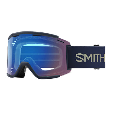 Smith Squad XL MTB Goggle - Midnight Navy/Sage Brush - ChromaPop Contrast Rose Flash