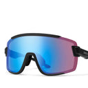 Smith Wildcat - Matte Black - ChromaPop Low Light Rose Blue Mirror