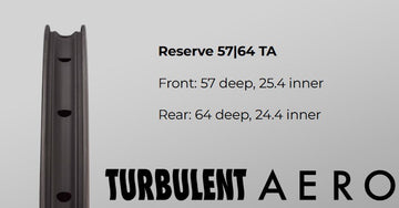 Reserve 57_64 Carbon Aero Road Wheels - DT 180 CL -