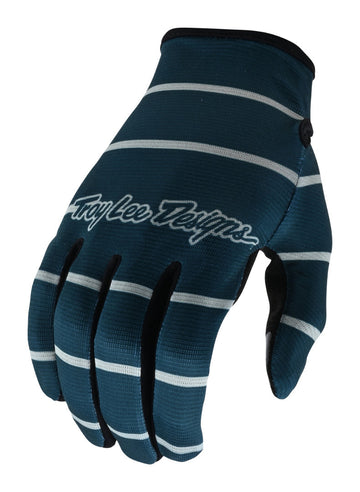 TLD FLOWLINE GLOVE STRIPE BLUE GREY -