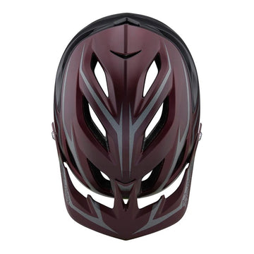 TLD A3 Mips Helmet - Jade Burgundy -
