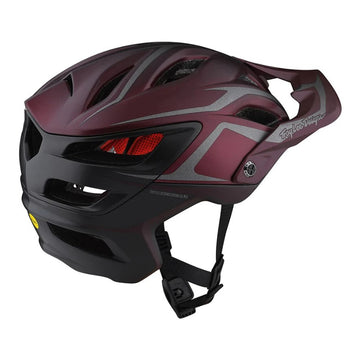 TLD A3 Mips Helmet - Jade Burgundy -