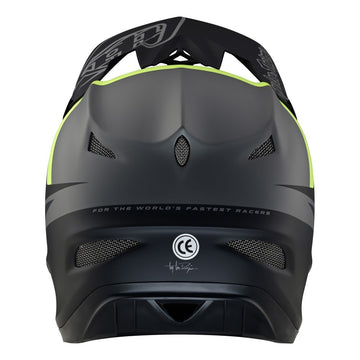 TLD D3 Fibrelite Helmet - Slant Grey -