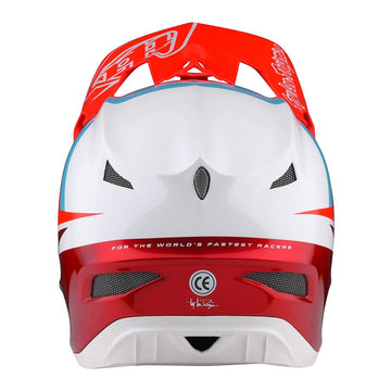 TLD D3 Fibrelite Helmet - Slant Red -