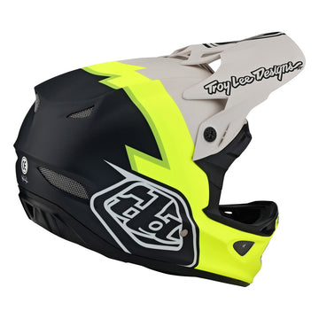TLD D3 Fibrelite Helmet - Volt Fluro Yellow -