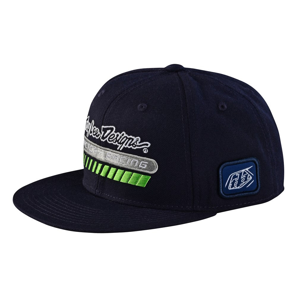 TLD Factory Racing Hat Navy – Jonny Sprockets Bike Shop