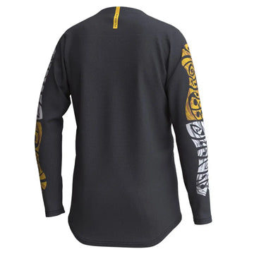 TLD Flowline Long Sleeve Youth Jersey - Tripper Black -