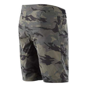 TLD Flowline Shifty Short Shell - Spray Camo Military -