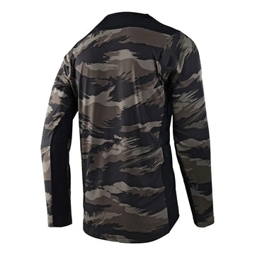 TLD Skyline Chill LS Jersey - Hide Out Black -