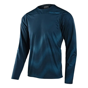 TLD Skyline Chill LS Jersey - Waves Dark Slate Blue -