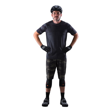TLD Skyline SS Jersey - Signature Camo Heather Black -