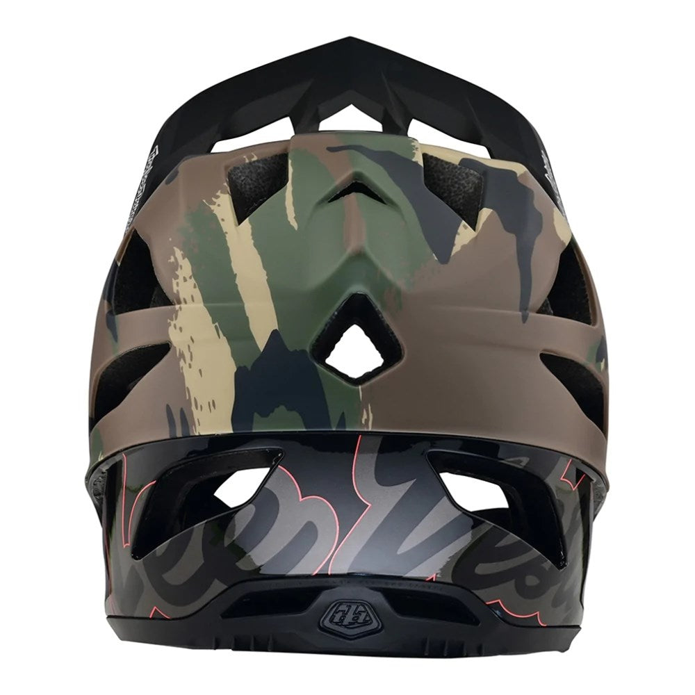 TLD Stage Mips Helmet Signature Camo Army Green Jonny Sprockets Bike Shop