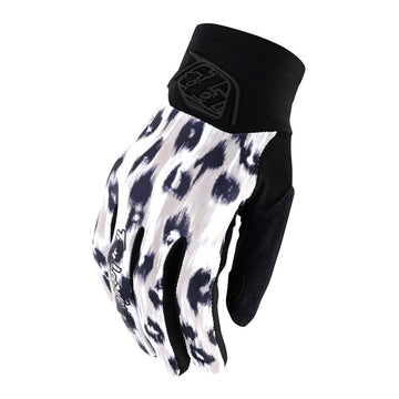 TLD Womens Luxe Glove - Wild Cat White -