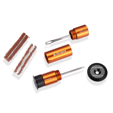 Granite Design Stash Tyre Plug Kit for inside Handlebars - Orange