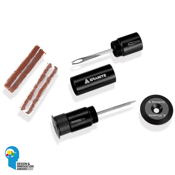 Granite Design Stash Tyre Plug Kit for inside Handlebars - Black
