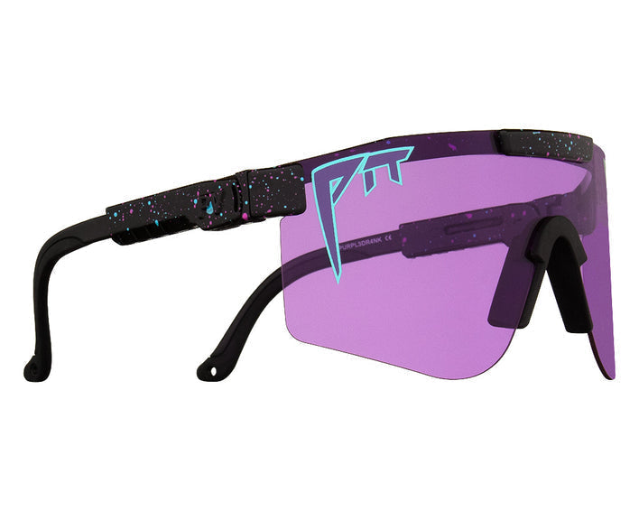 The Purple Reign Double Wide Pit Viper Sunglasses Jonny Sprockets